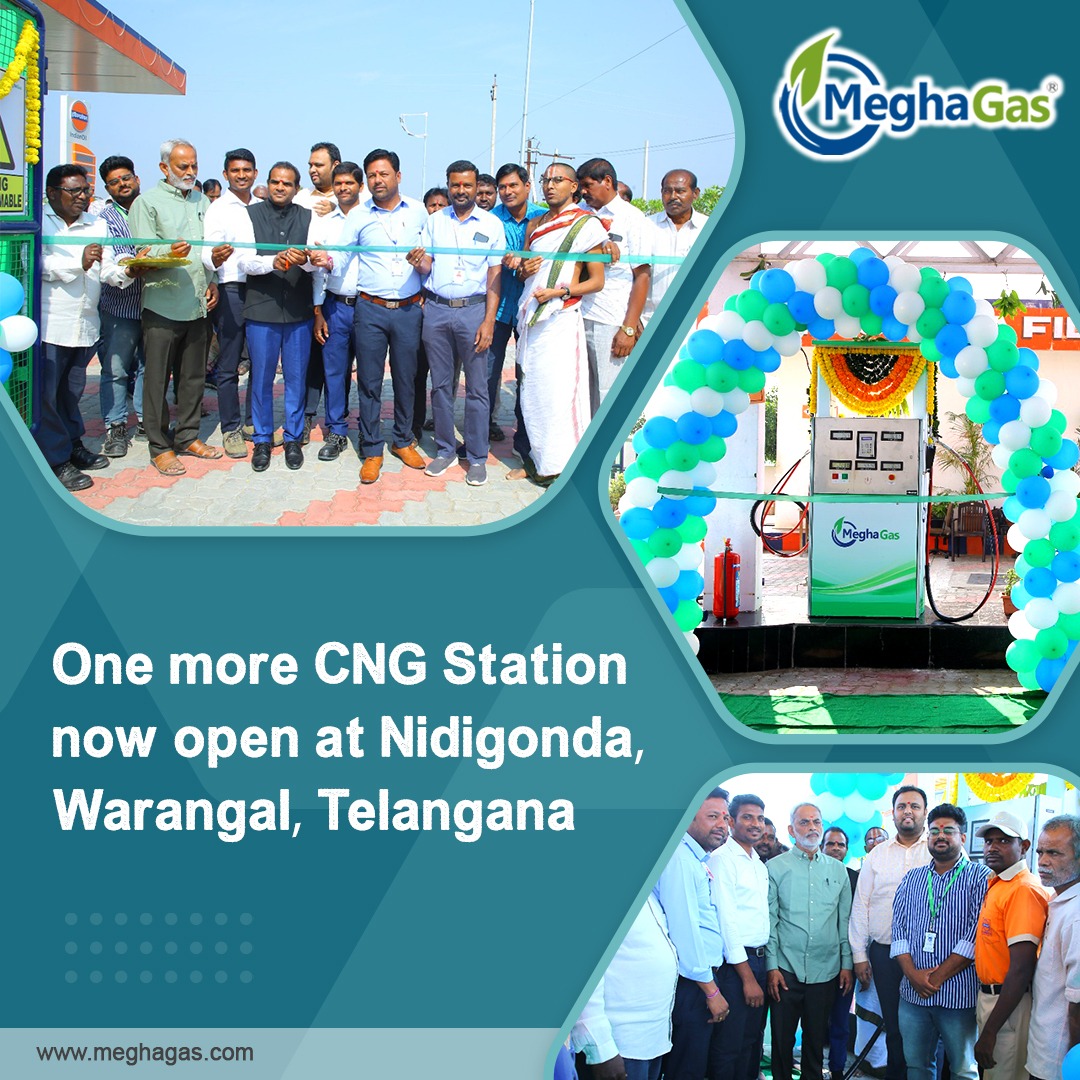 A new CNG Station at Nidigonda-Warangal