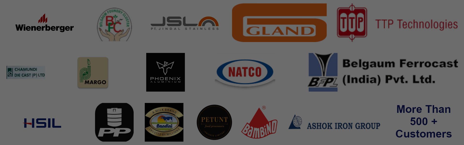 Our Valued Customers